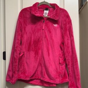 The North Face Vibrant Pink Fleece Jacket